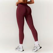 Peach Lift Leggings#colour_peach-lift-cherry-red