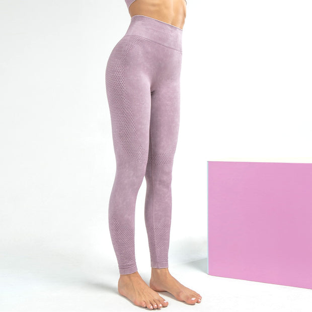 Seamless leggings purple