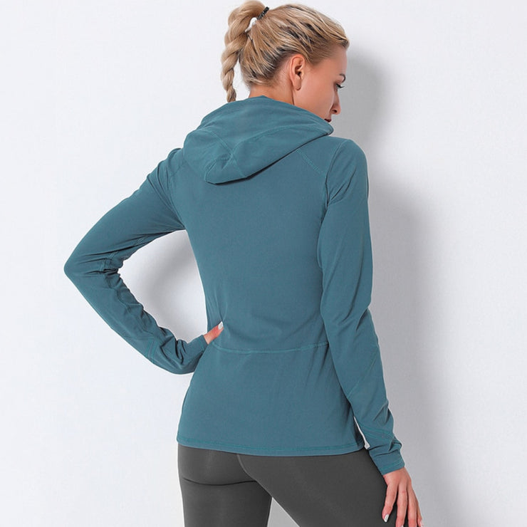 Stretch Hoody Blue