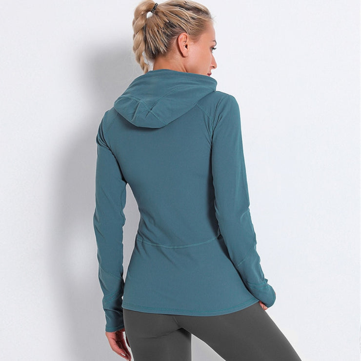 Stretch Hoody Blue