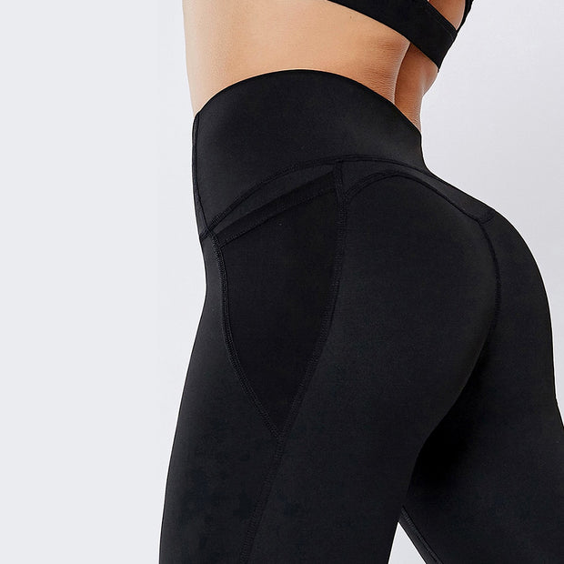 Black seamless leggings